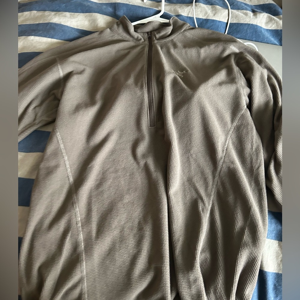 Brown fleece